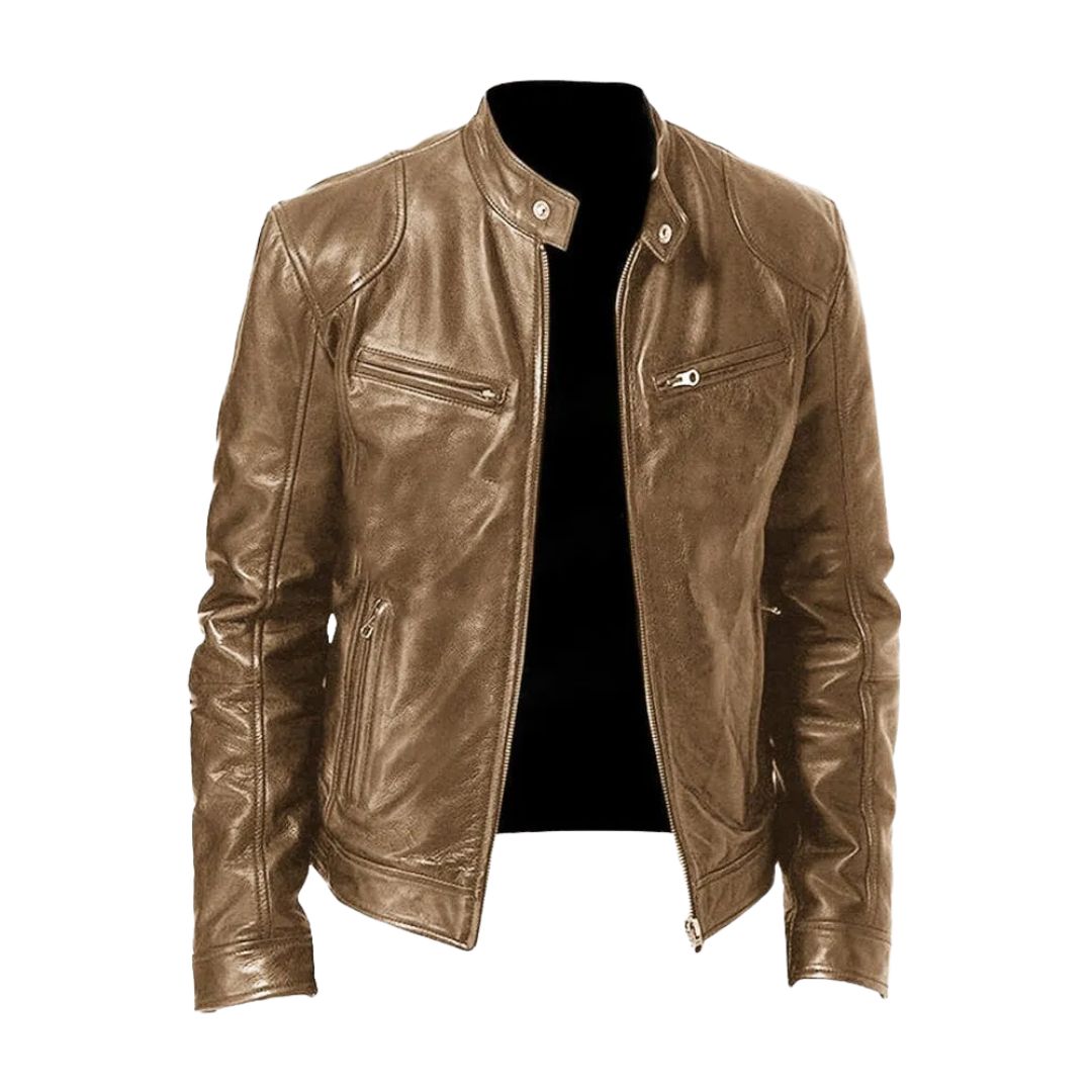 VivienneStyle® | Casual Leather Jacket