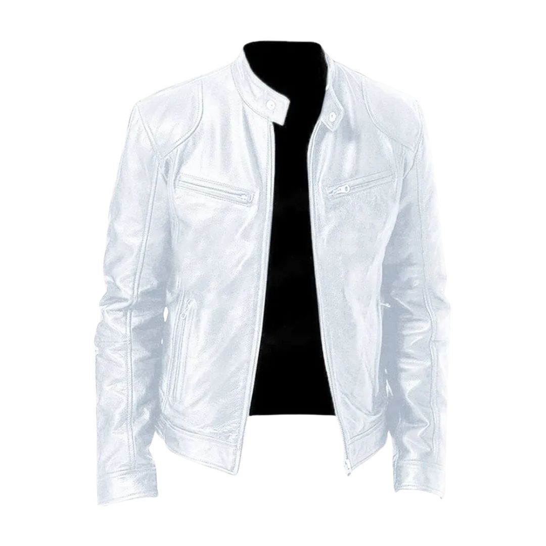 VivienneStyle® | Casual Leather Jacket
