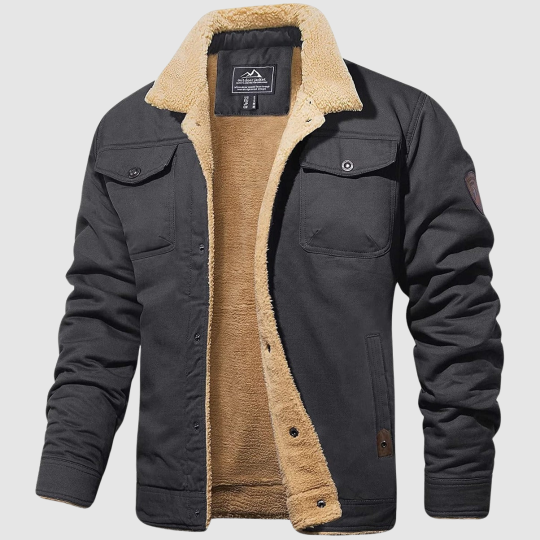 VivienneStyle® | Rugged Men's Bomber Jacket