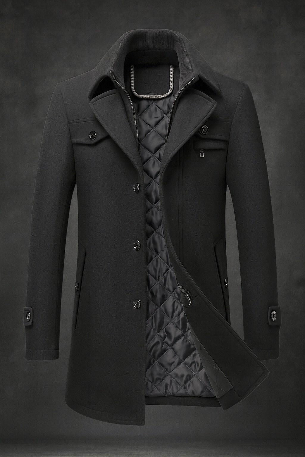 Fairmont Wool Coat – Timeless Elegance for Canadian Winters