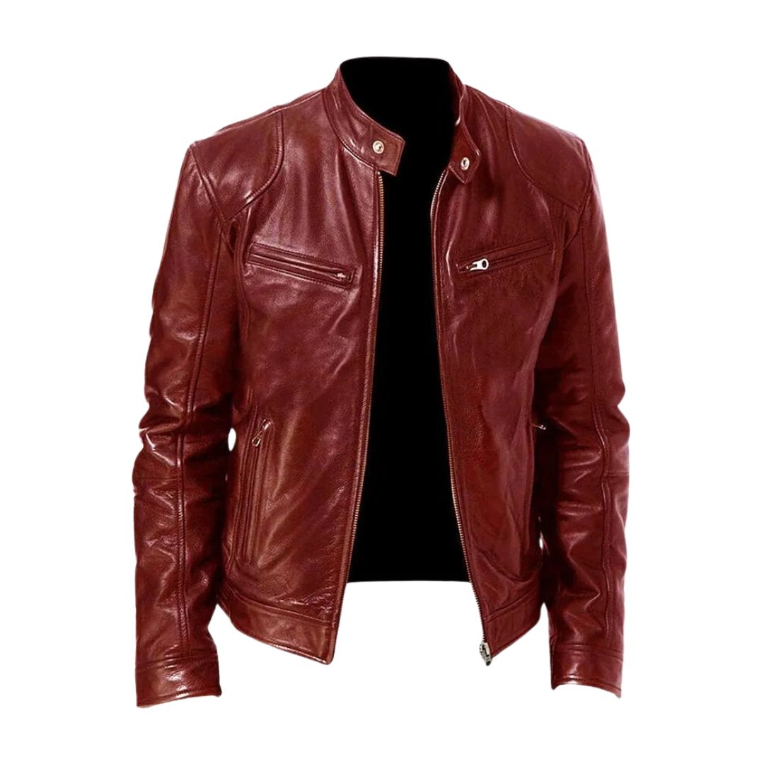 VivienneStyle® | Casual Leather Jacket