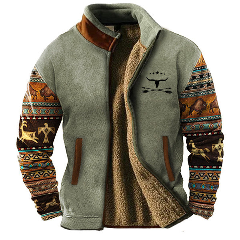 VivienneStyle® | Men's casual fleece jacket