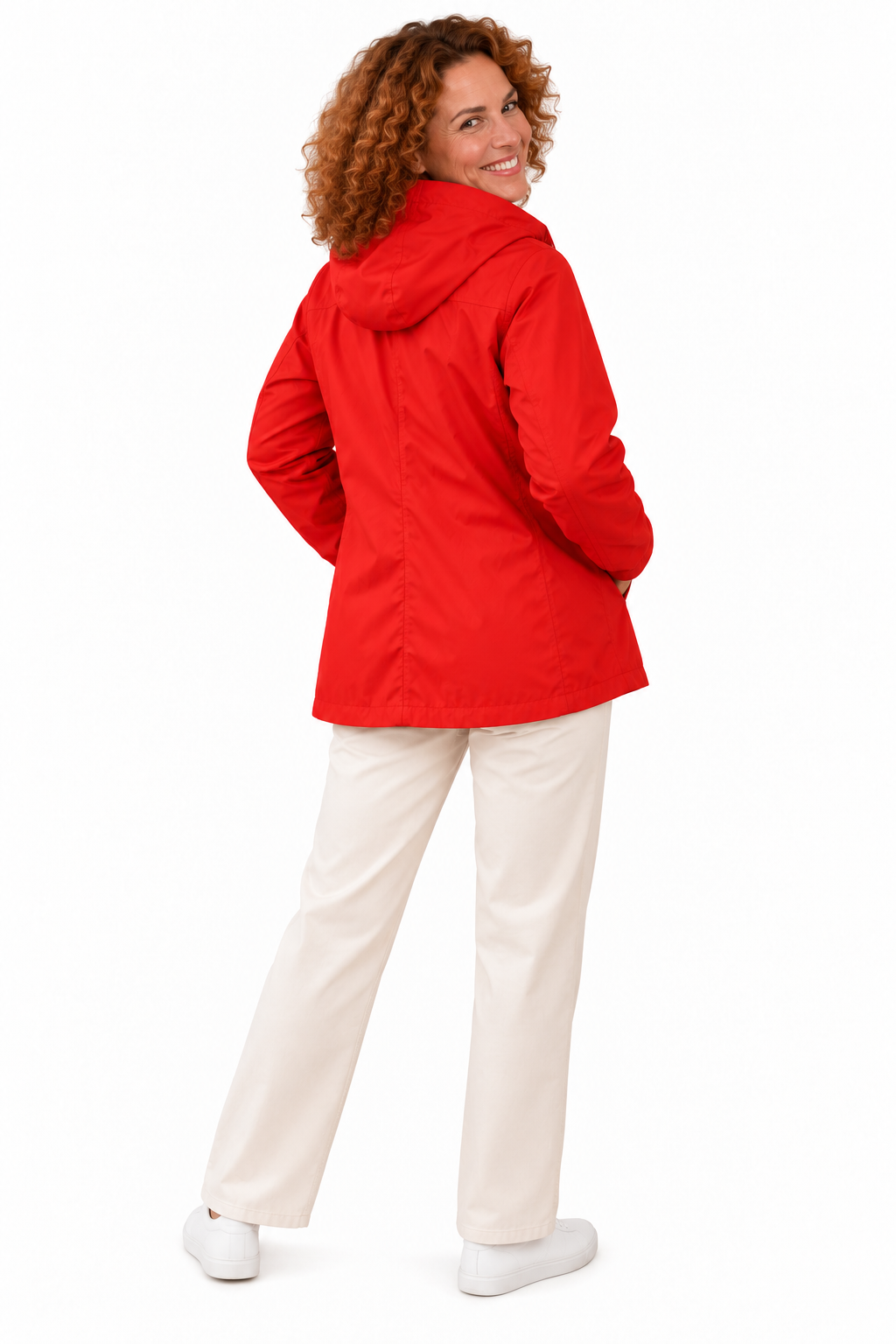 VIVIENNE – Hooded Rain Jacket with Zipper