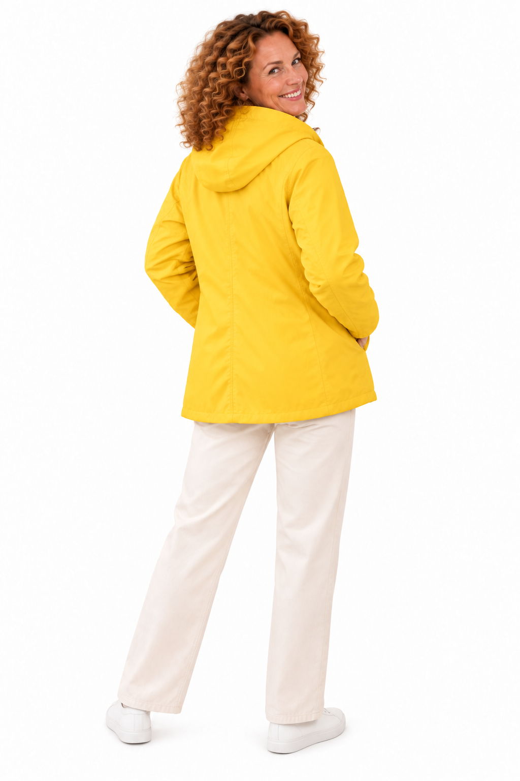 VIVIENNE – Hooded Rain Jacket with Zipper