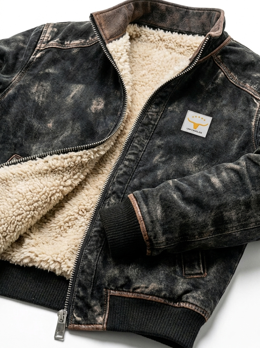 Quilted Leather Jacket, detail