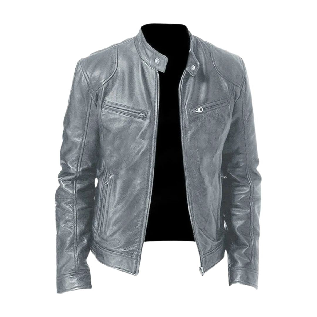 VivienneStyle® | Casual Leather Jacket