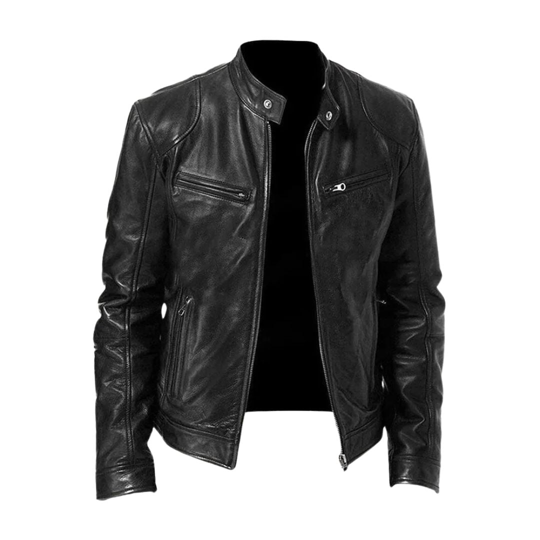 VivienneStyle® | Casual Leather Jacket