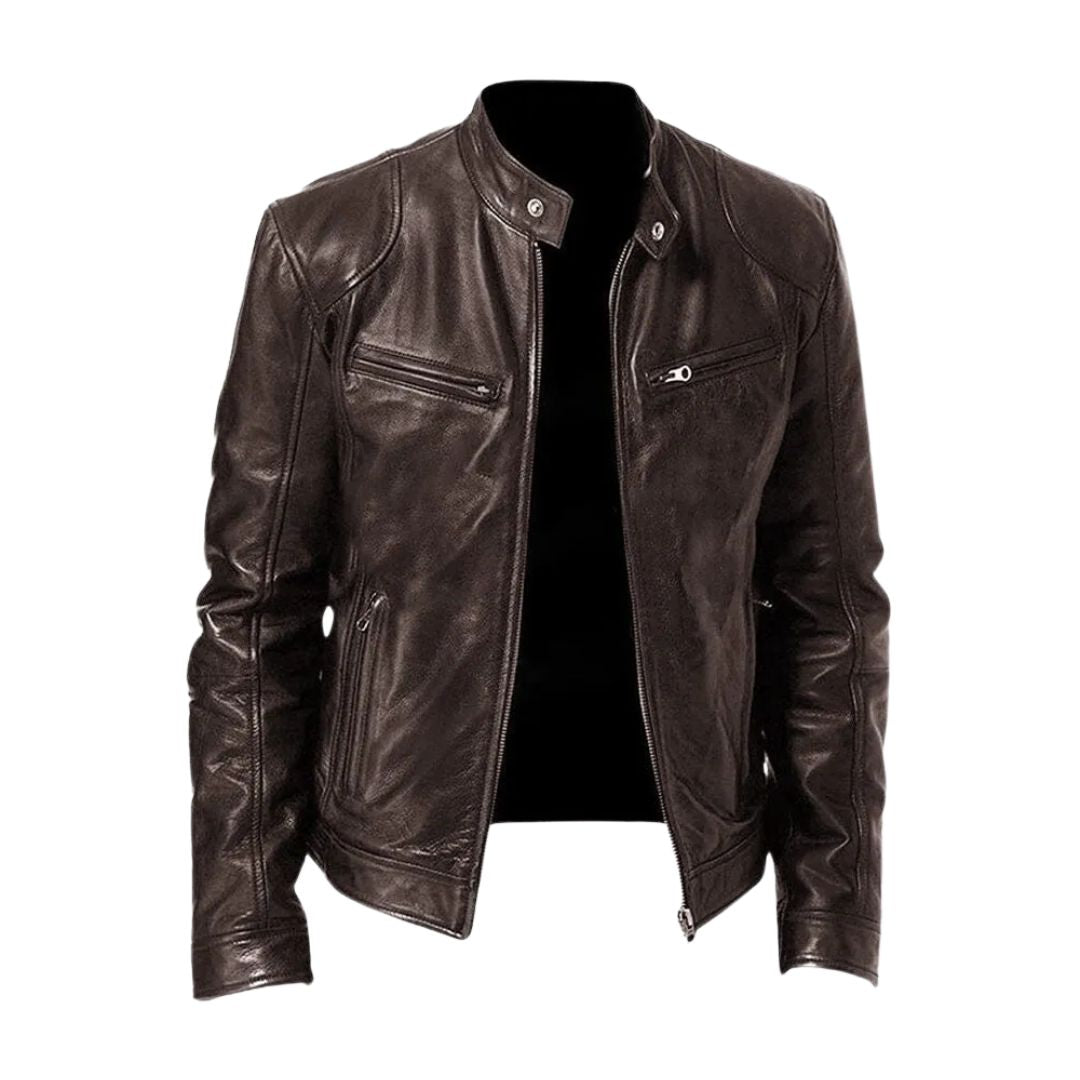 VivienneStyle® | Casual Leather Jacket