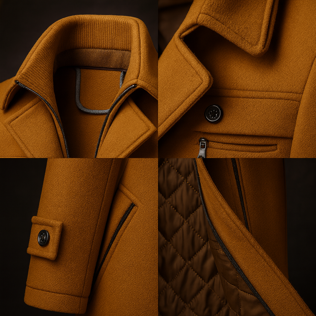 Fairmont Wool Coat – Timeless Elegance for Canadian Winters