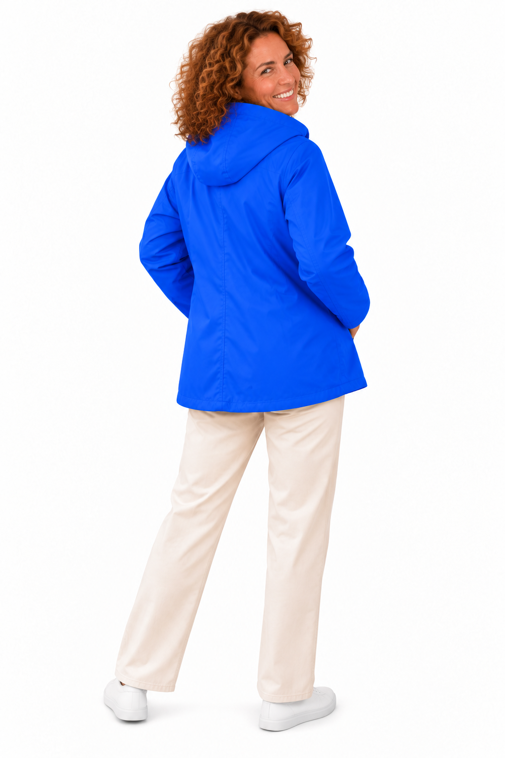 VIVIENNE – Hooded Rain Jacket with Zipper