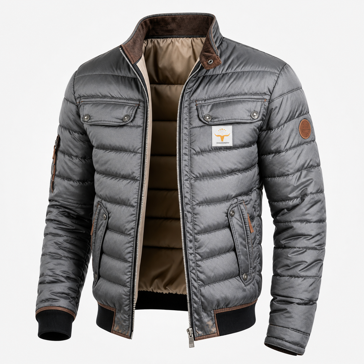 Vintage Mid-Season Jacket, grey