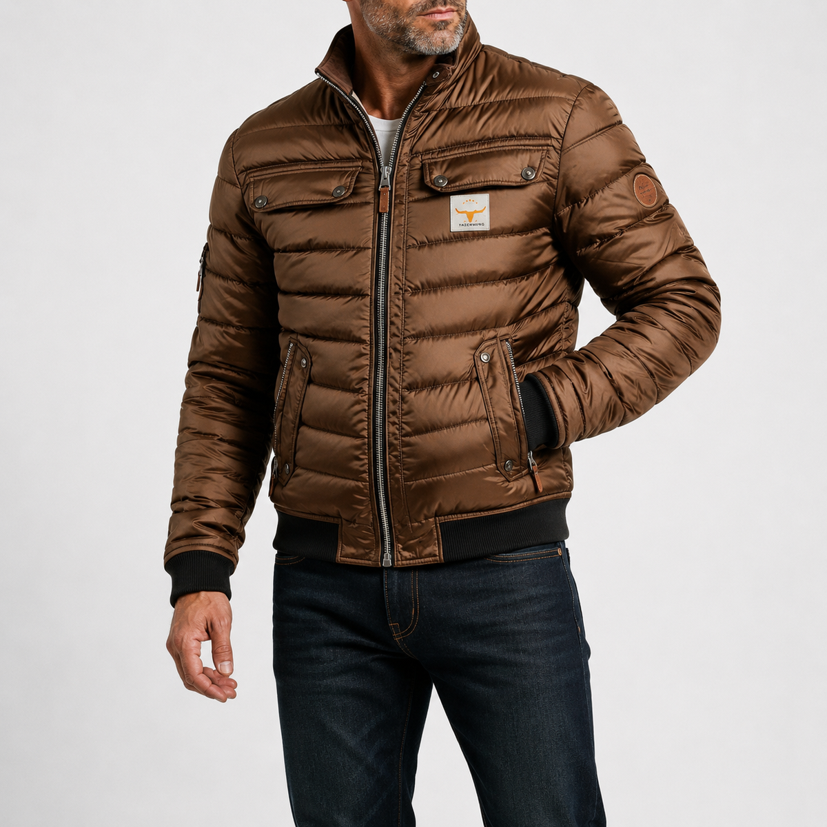 Vintage Mid-Season Jacket, brown