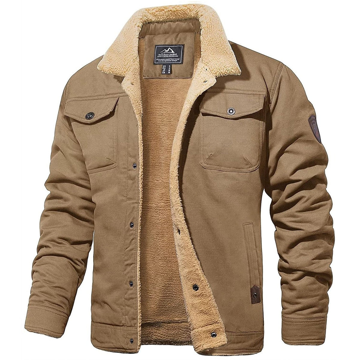 VivienneStyle® |  Rugged Men's Bomber Jacket