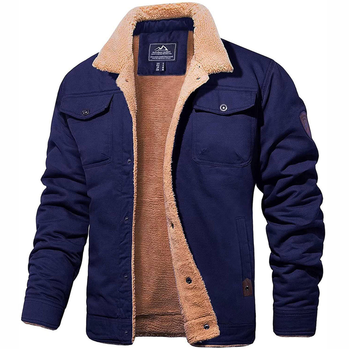 VivienneStyle® |  Rugged Men's Bomber Jacket