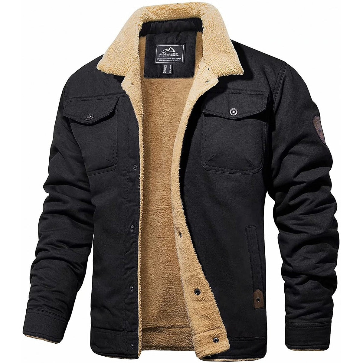 VivienneStyle® |  Rugged Men's Bomber Jacket