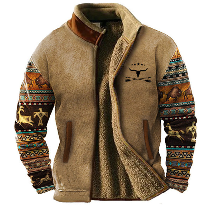VivienneStyle® | Men's casual fleece jacket