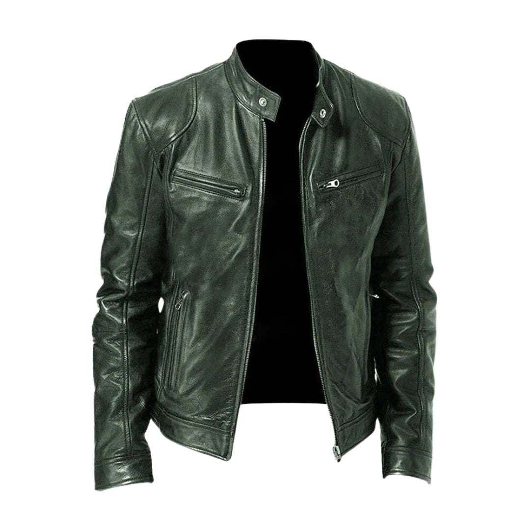 VivienneStyle® | Casual Leather Jacket