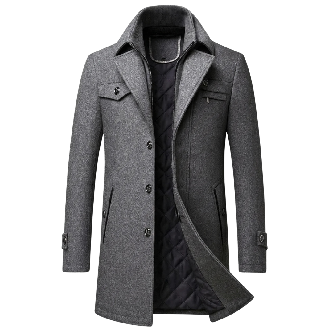 Fairmont Wool Coat – Timeless Elegance for Canadian Winters