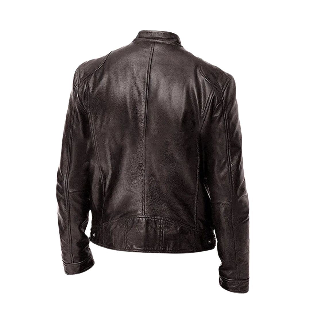 VivienneStyle® | Casual Leather Jacket