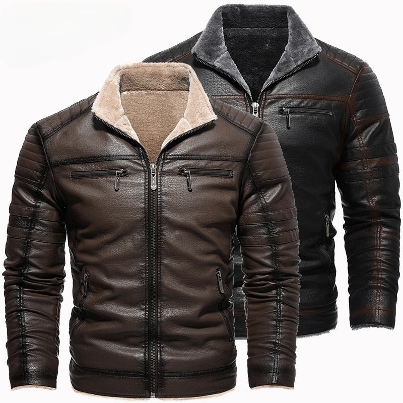 Winter Leather Jacket