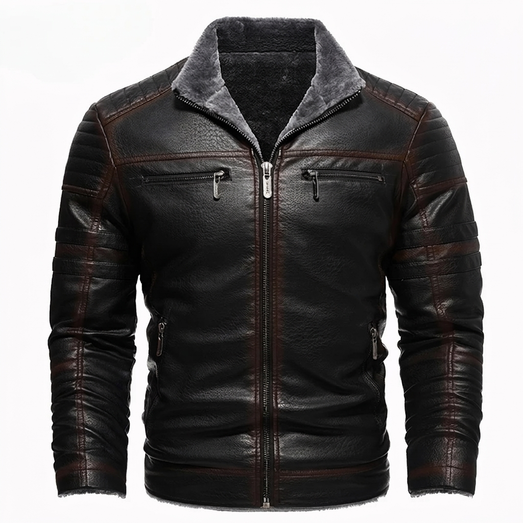 Winter Leather Jacket